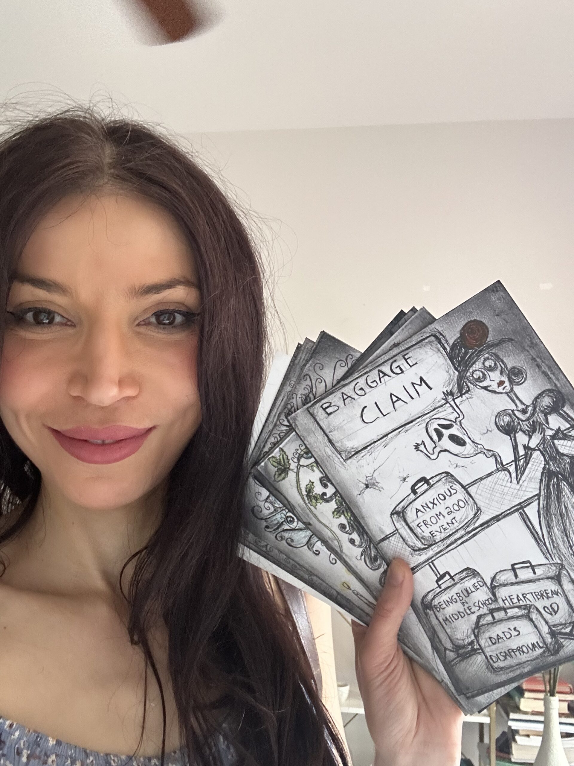 Anxiety and OCD therapist in NYC and Florida, offering online counseling and illustrated guides